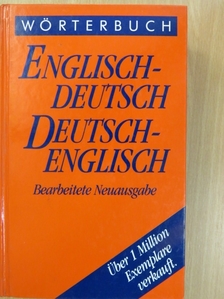 Wörterbuch Englisch-Deutsch/Deutsch-Englisch [antikvár]