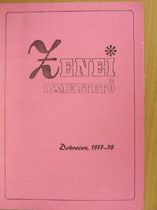 Zenei ismertető 1977-78 [antikvár]