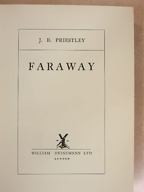 J. B. Priestley - Faraway [antikvár]