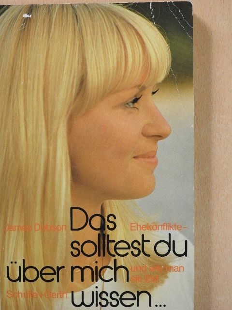 James Dobson - Das solltest du über mich wissen... [antikvár]