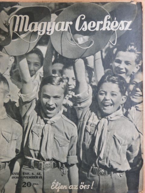 Jakab Sándor - Magyar Cserkész 1936. november 15. [antikvár]