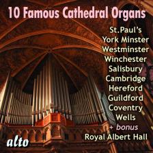 10 FAMOUS CATHEDRAL ORGANS CD