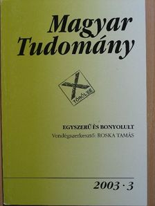 Ádám György - Magyar Tudomány 2003. március [antikvár]