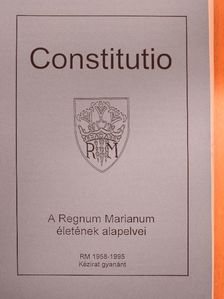 Csiszér Ferenc - Constitutio [antikvár]