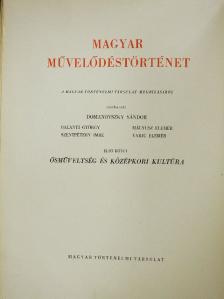 Bárányné Oberschall Magda - Magyar művelődéstörténet 1. (rossz állapotú) [antikvár]