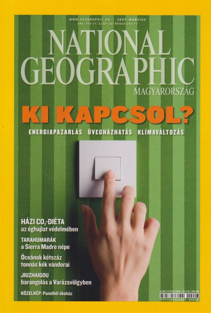 SCHLOSSER TAMÁS - National Geographic Magyarország 2009. március [antikvár]