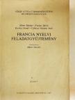 Farkas Ildikó - Francia nyelvi feladatgyűjtemény [antikvár]