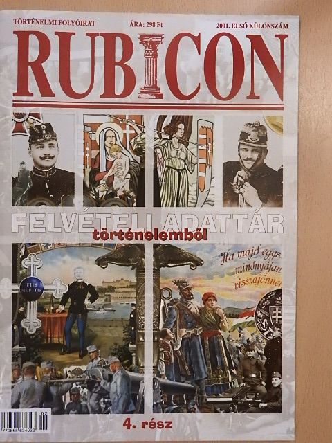 G. Szabó István - Rubicon 2001. Első különszám [antikvár]