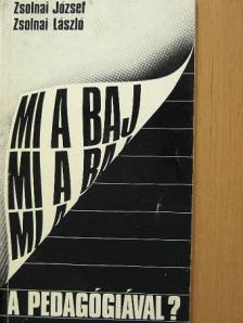 Zsolnai József - Mi a baj a pedagógiával? [antikvár]
