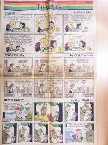 Charles Schulz - The Washington Post: The Comics Sunday, November 22, 1981 [antikvár]