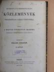 Frivaldszky Imre - Mathematikai és természettudományi közlemények II. (töredék) [antikvár]