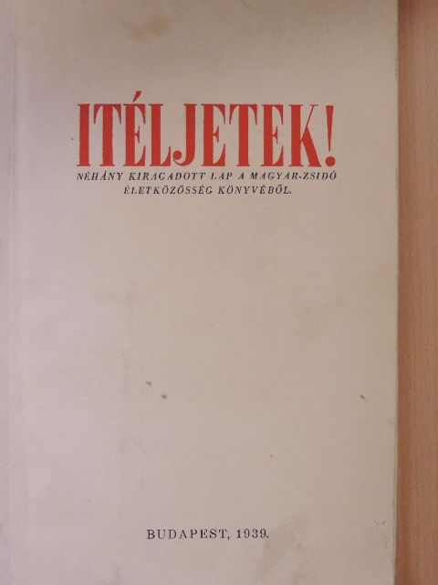 Dr. Makkai Sándor - Itéljetek! [antikvár]