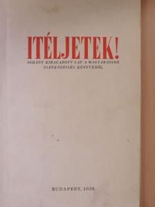 Dr. Makkai Sándor - Itéljetek! [antikvár]