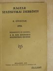 Magyar statisztikai zsebkönyv 1932. [antikvár]