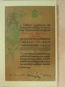 Makkai Sándor - Az Erdélyi Helikon magyarországi barátainak Aranykönyve 1937 [antikvár]