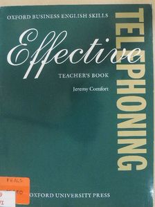 Jeremy Comfort - Effective Telephoning - Teacher's Book [antikvár]