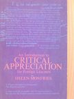 Helen Monfries - An Introduction to Critical Appreciation For Foreign Learners [antikvár]