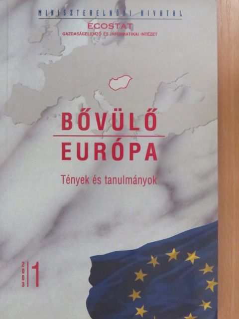 Szabó László - Bővülő Európa 2003/1. [antikvár]