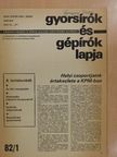 Dr. Kappa György - Gyorsírók és Gépírók Lapja 1982. január [antikvár]