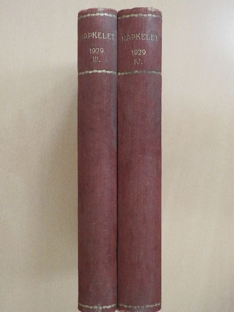 Napkelet 1929. július-december (fél évfolyam) I-II. [antikvár]