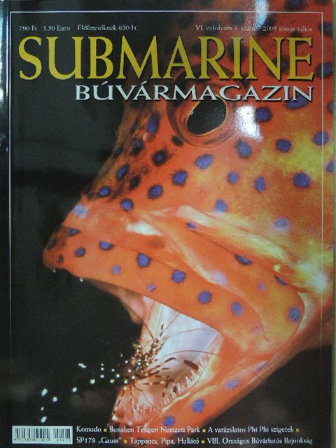 Ábel László - Submarine búvármagazin 2005. június-július [antikvár]