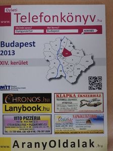 Üzleti telefonkönyv - Budapest XIV. kerület 2013. [antikvár]