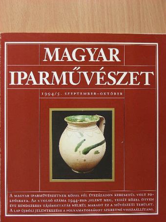Benedek Katalin - Magyar Iparművészet 1994/5. [antikvár]