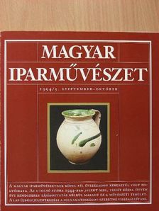 Benedek Katalin - Magyar Iparművészet 1994/5. [antikvár]