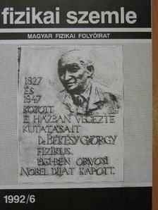G. A. - Fizikai Szemle 1992. június [antikvár]