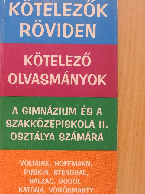 Dávid Katalin Zsuzsanna - Kötelező olvasmányok [antikvár]