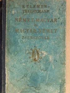 Kelemen Béla - Német-Magyar és Magyar-Német Zsebszótár [antikvár]