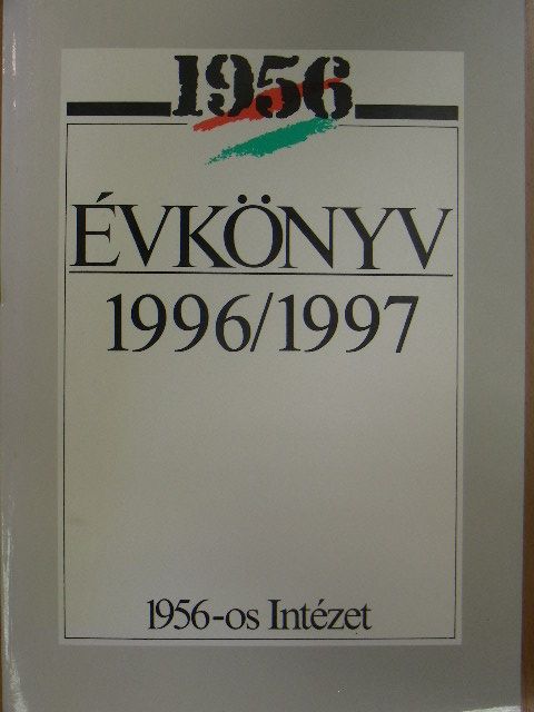 Alekszandr Kirov - 1956 Évkönyv 1996/1997. [antikvár]