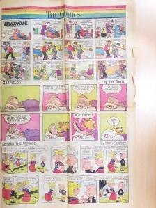 Hank Ketcham - The Washington Post: The Comics Sunday, November 8, 1981 [antikvár]