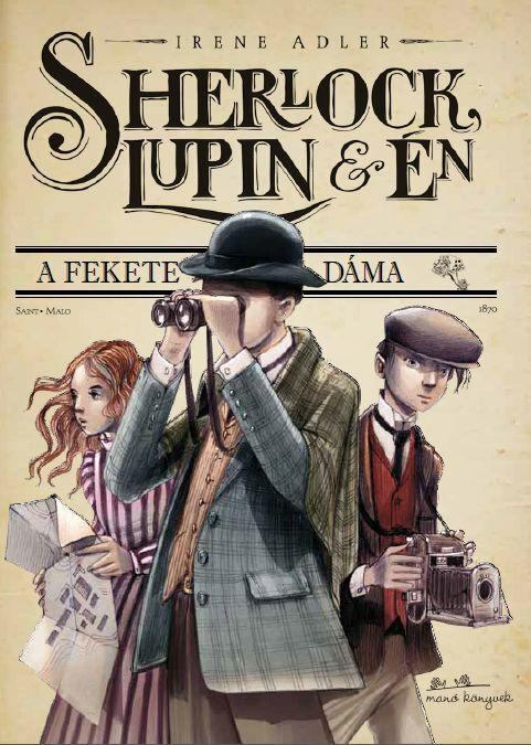 Irene Adler - A fekete dáma [antikvár]