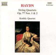 Haydn - STRING QUARTETS OP.77 NOS. 1 & 2 CD KODÁLY QUARTET