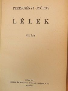 Terescsényi György - Lélek [antikvár]