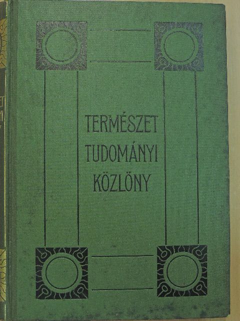 Andriska V. - Természettudományi Közlöny 1926. január-december [antikvár]
