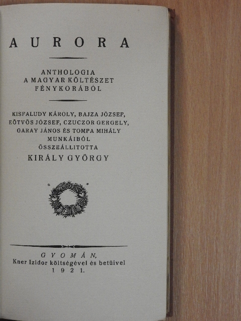 Bajza József - Aurora [antikvár]
