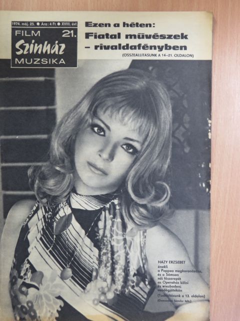 Barta András - Film-Színház-Muzsika 1974. május 25. [antikvár]