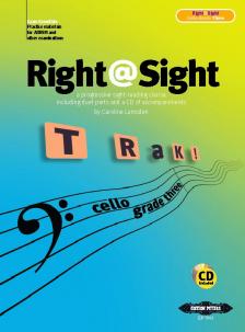 HEWITT-JONES, ANITA - RIGHT @ SIGHT A PROGRESSIVE SIGHT-READING COURSE INCL. DUET PARTS AND A CD OF ACC. CELLO GRADE 3