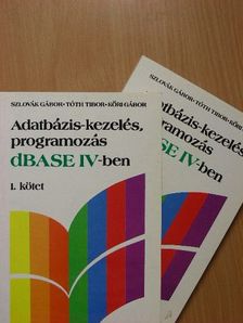 Kőri Gábor - Adatbázis-kezelés, programozás dBASE IV-ben 1-2. [antikvár]