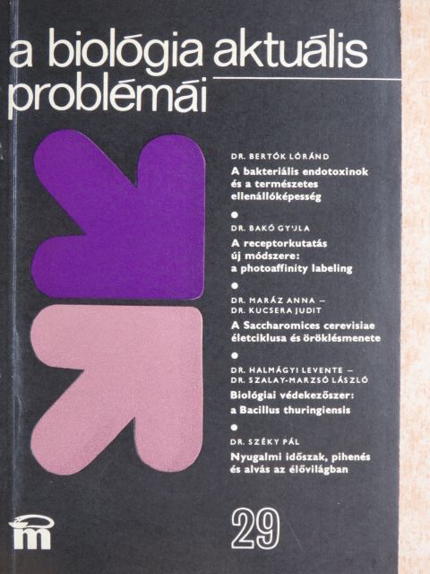 Dr. Bakó Gyula - A biológia aktuális problémái 29. [antikvár]