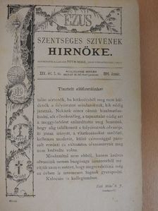 Epölyi Ferencz - Jézus Szentséges Szivének Hirnöke 1891. (nem teljes évfolyam)/Mária-Kert 1891. január-deczember [antikvár]