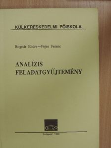 Bognár Endre - Analízis feladatgyűjtemény [antikvár]