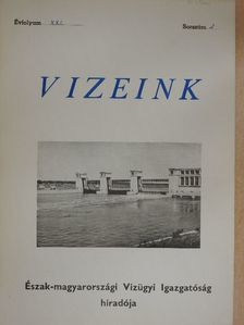 Balázs László - Vizeink 1983/2. [antikvár]