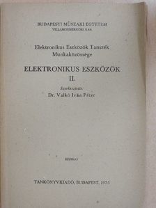 Dr. Hábermajer István - Elektronikus eszközök II. [antikvár]