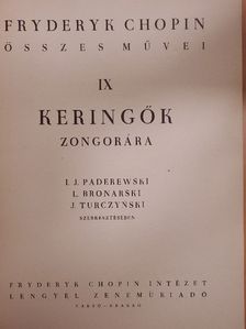 Fryderyk Chopin - Keringők [antikvár]