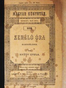 Krúdy Gyula - Zenélő óra [antikvár]