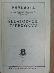 Állatorvosi zsebkönyv [antikvár]