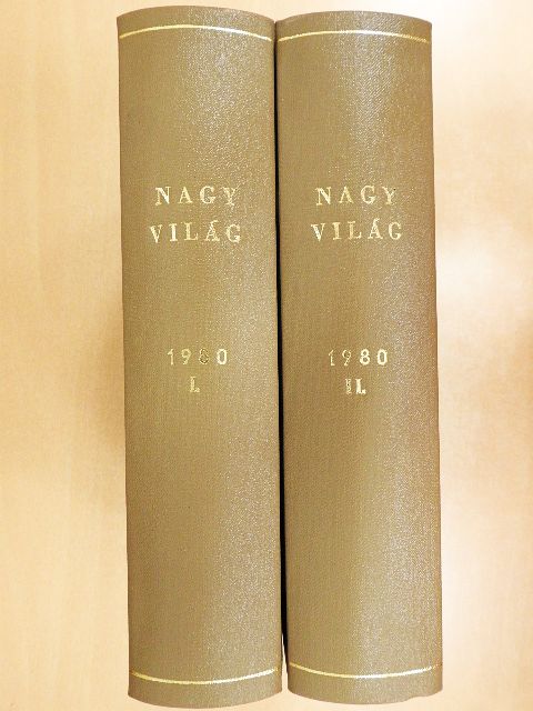 Abádi Nagy Zoltán - Nagyvilág 1980. január-december I-II. [antikvár]